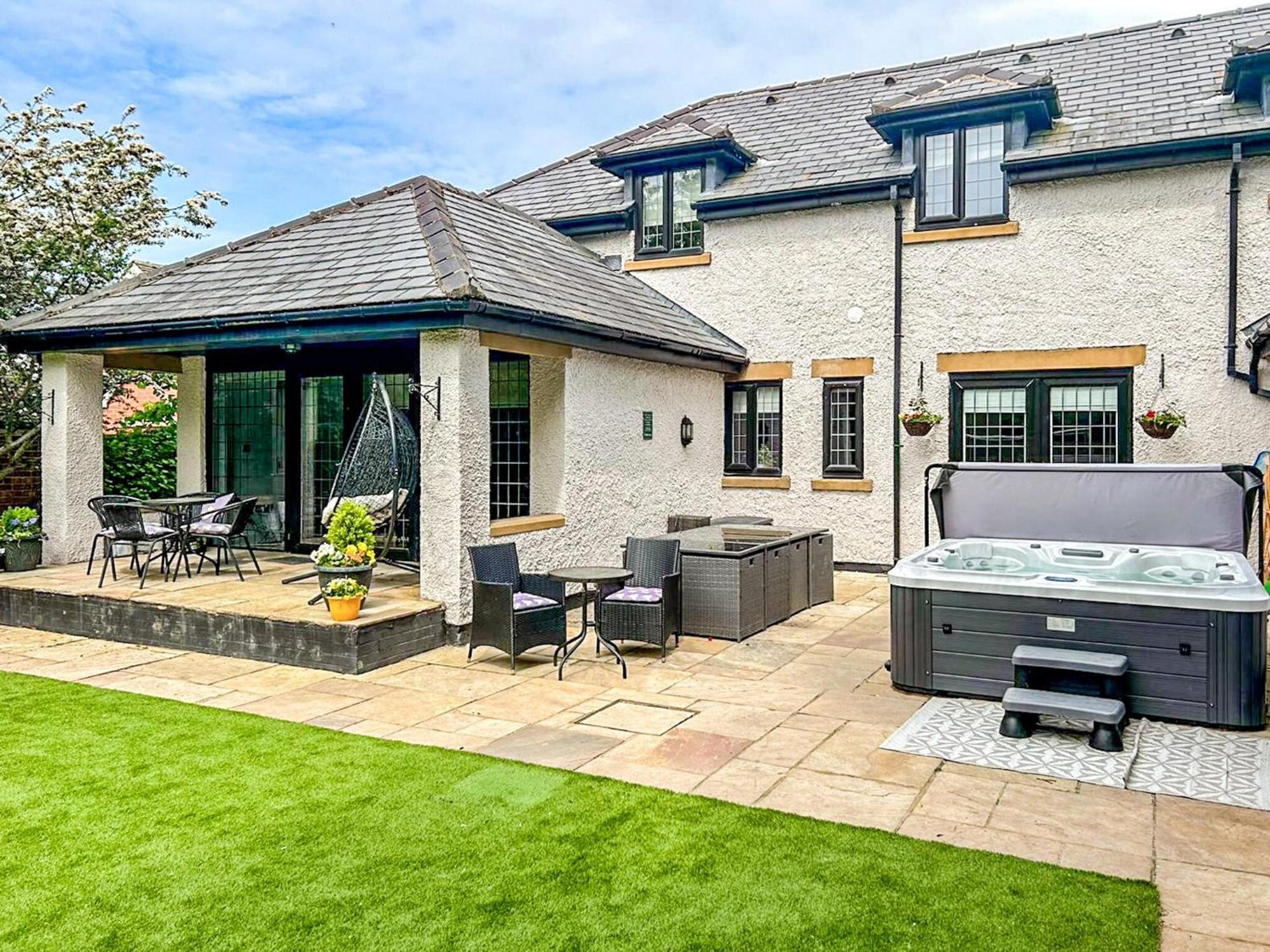 Villa Castlebar Little Singleton Exterior foto